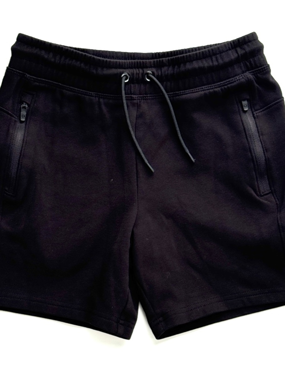 Boys GapFIT Knit Drawstring Shorts - Black
